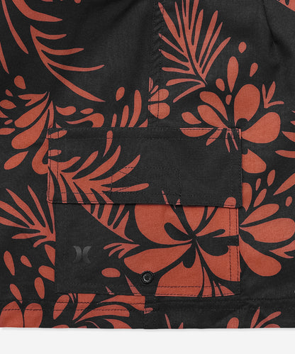 HIDDEN TROPICAL 3INCH CARGO BOARDSHORTS レディース/水着