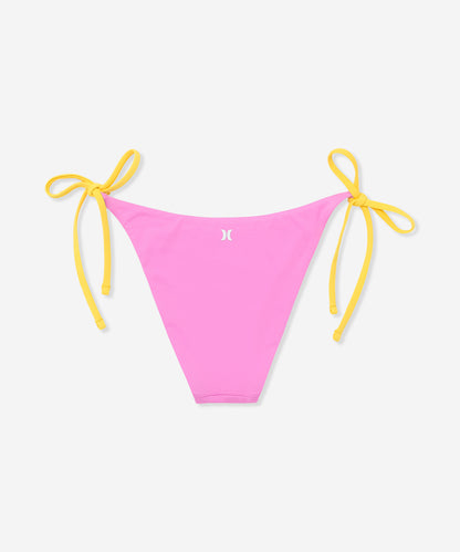 SUMMER BLOCK CHEEKY TIE SIDE BOTTOM レディース/水着