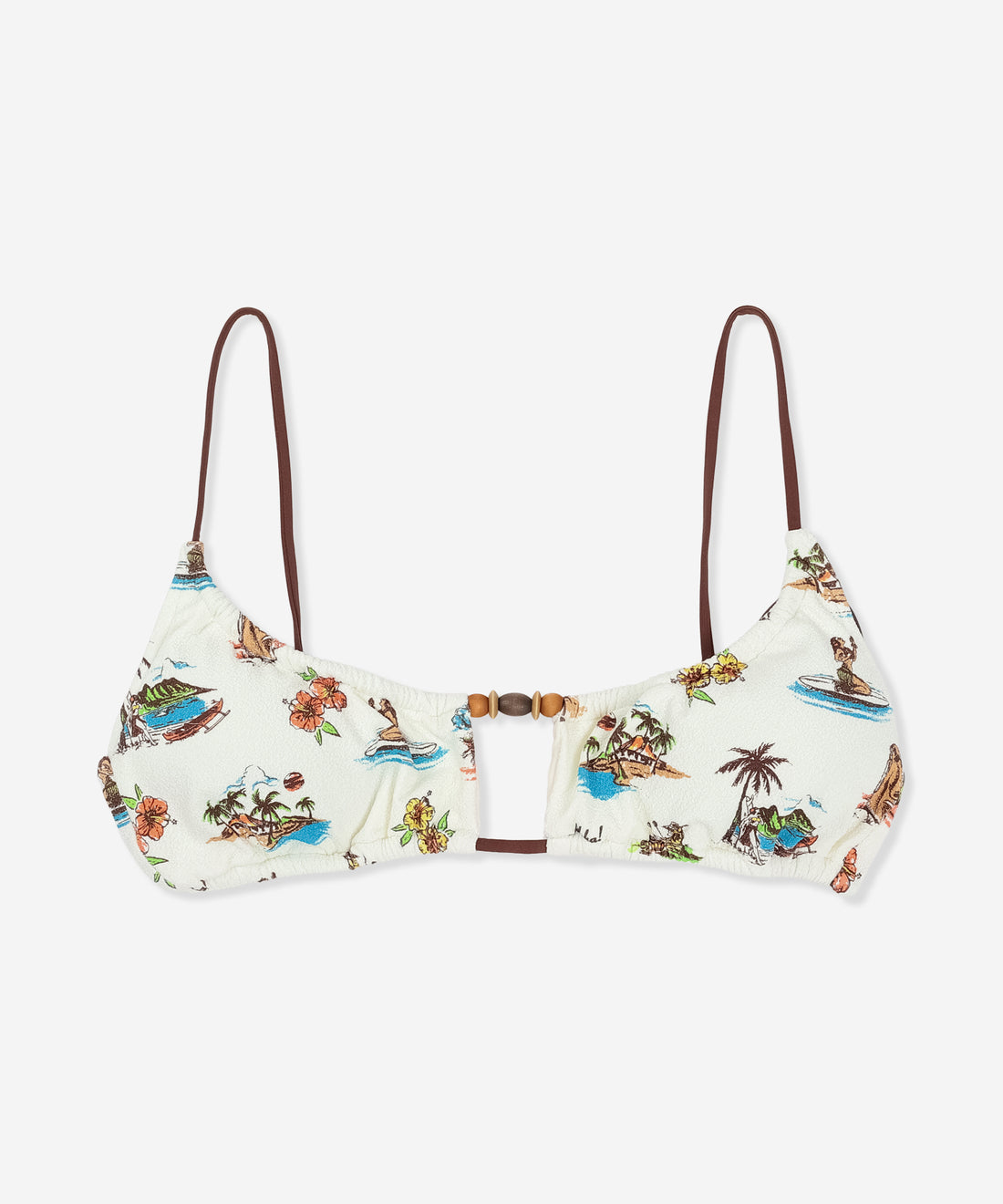 【NEW】アイランド タイム スクープ ネック トップ (レディース/水着)