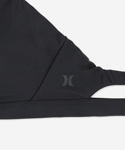 【NEW】ソリッド アジャスタブル ビキニ トップ (レディース/水着)