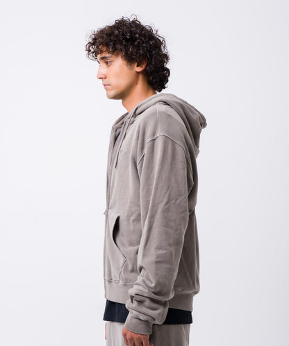 【NEW】SWEAT OLD ENGLISH PIGMENT FULL ZIP HOODIE メンズ/フリース・フーディー/レギュラーフィット