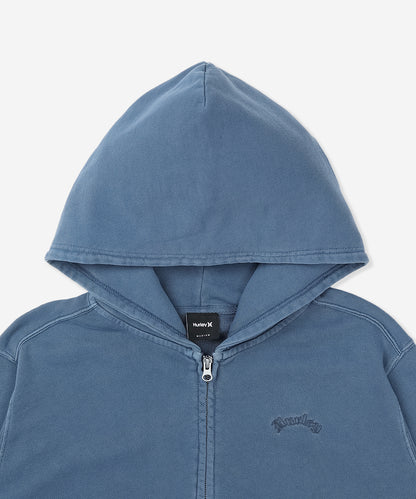 【NEW】SWEAT OLD ENGLISH PIGMENT FULL ZIP HOODIE メンズ/フリース・フーディー/レギュラーフィット