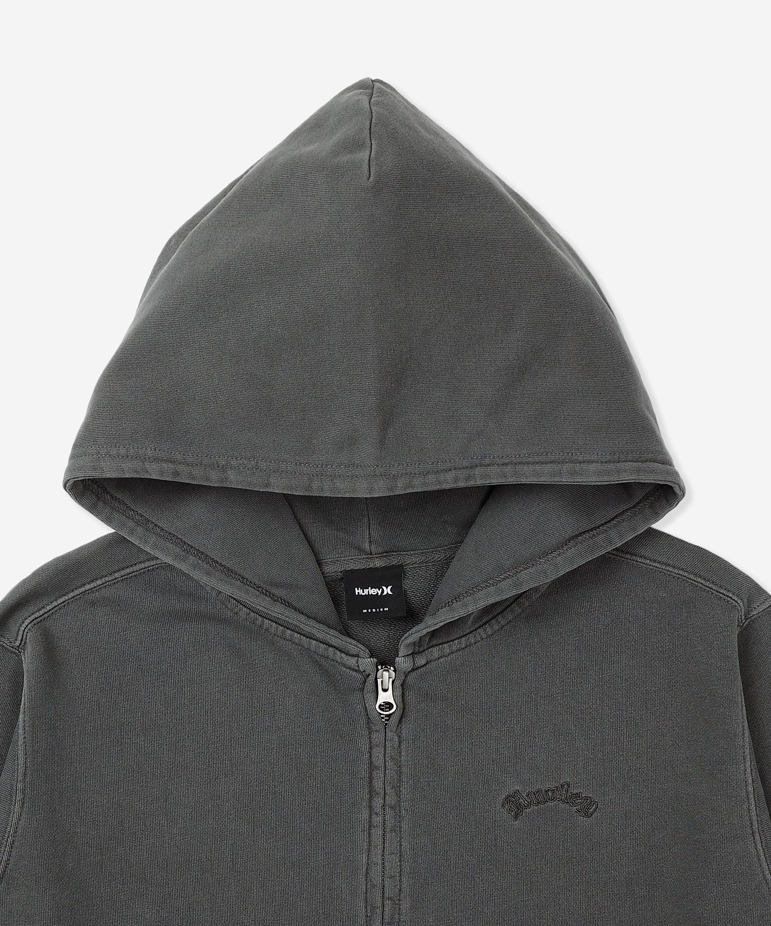 【NEW】SWEAT OLD ENGLISH PIGMENT FULL ZIP HOODIE メンズ/フリース・フーディー/レギュラーフィット