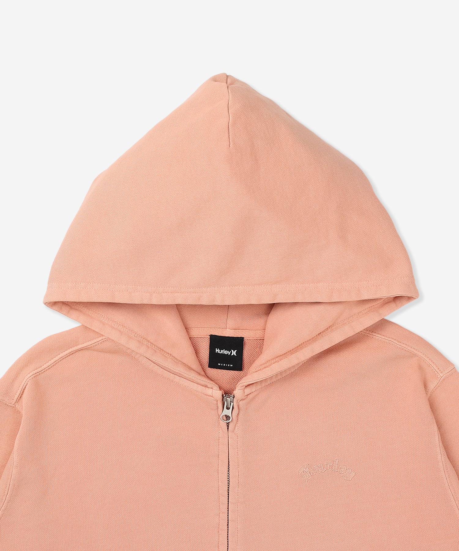 【NEW】SWEAT OLD ENGLISH PIGMENT FULL ZIP HOODIE メンズ/フリース・フーディー/レギュラーフィット