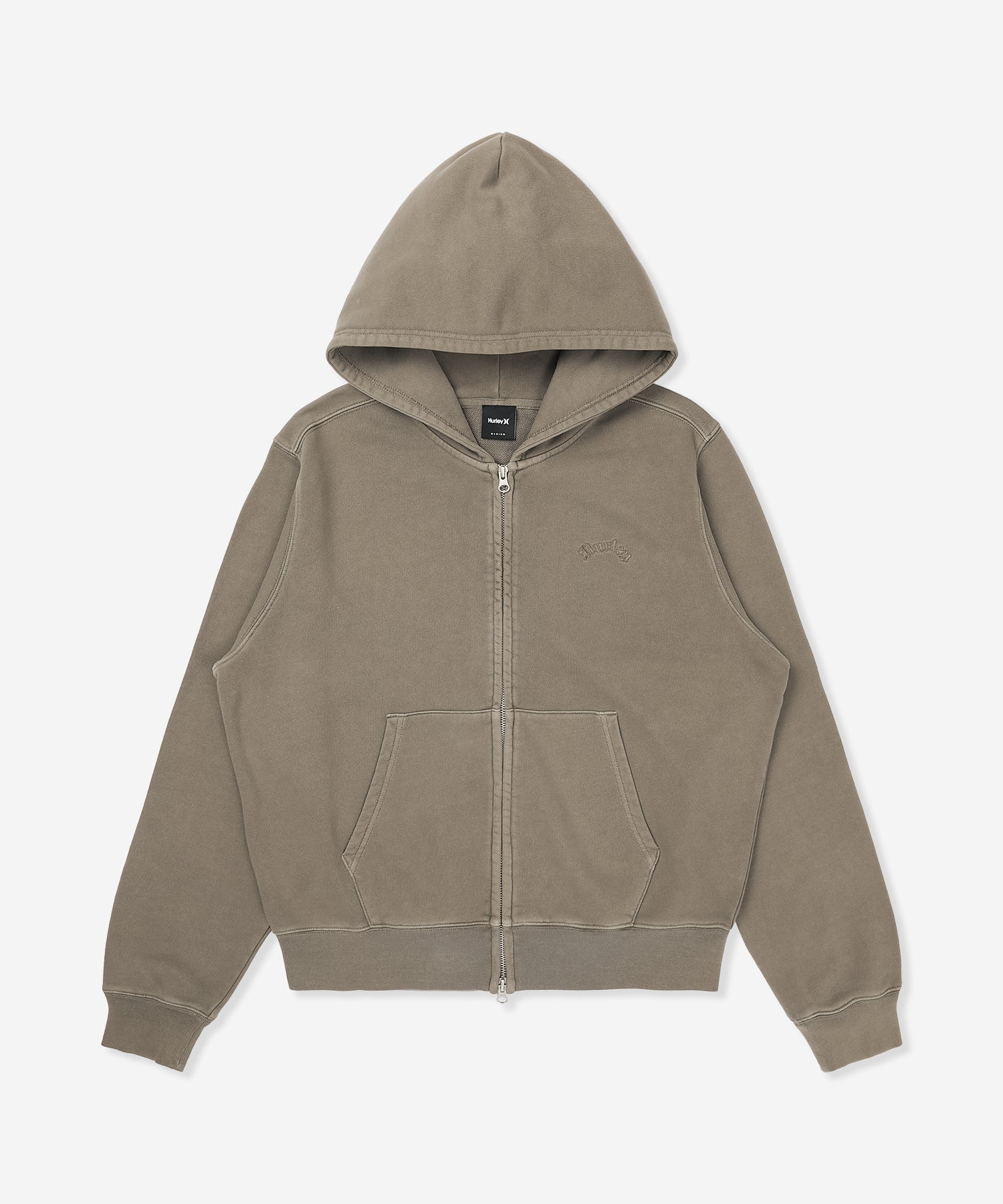 【NEW】SWEAT OLD ENGLISH PIGMENT FULL ZIP HOODIE メンズ/フリース・フーディー/レギュラーフィット