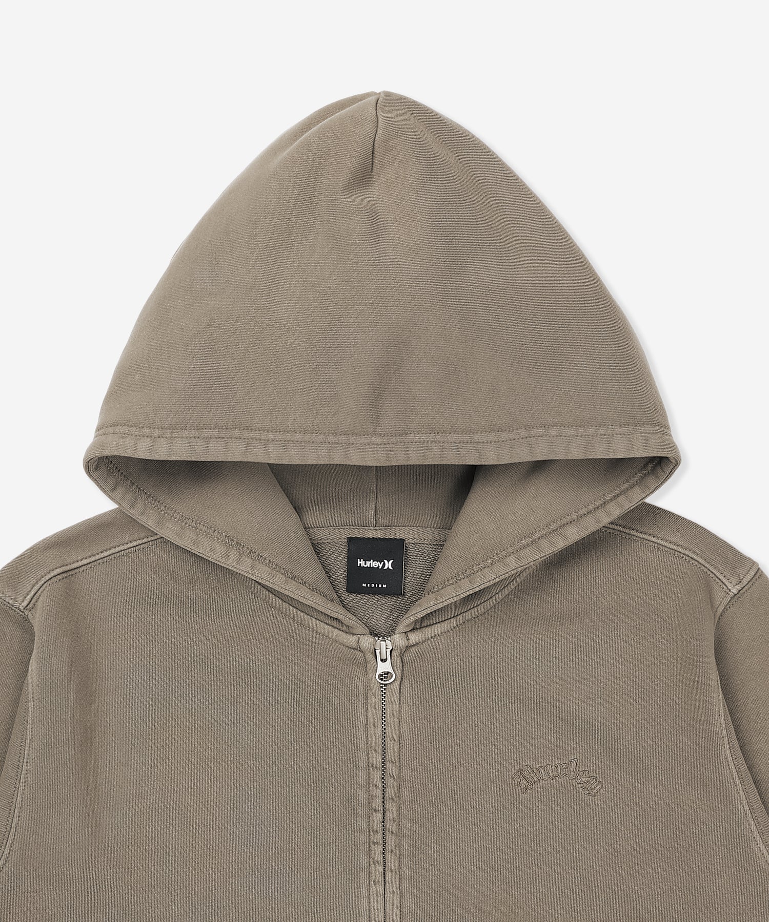 【NEW】SWEAT OLD ENGLISH PIGMENT FULL ZIP HOODIE メンズ/フリース・フーディー/レギュラーフィット