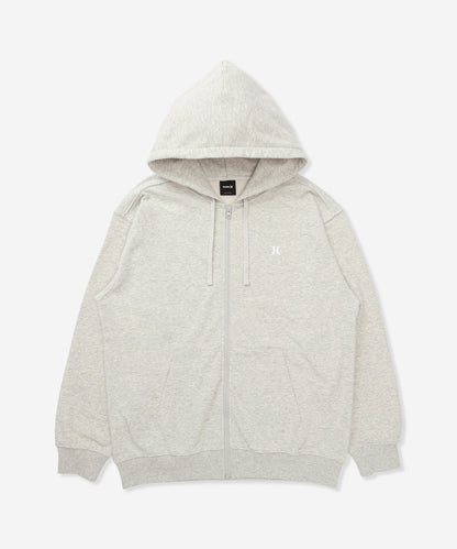 【NEW】テリー トライバルロゴ オーバーサイズ フルジップ フーディ (メンズ/フリース・フーディー/オーバーサイズフィット)