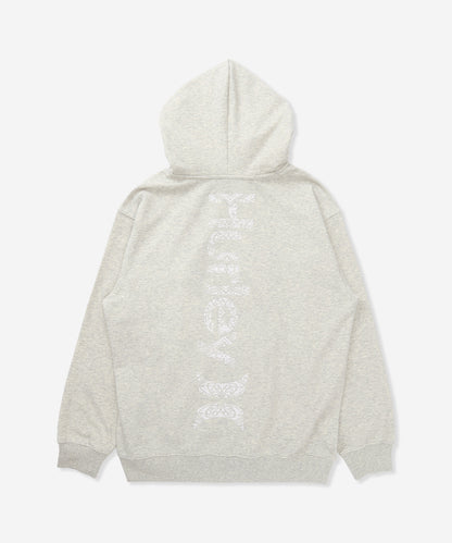 【NEW】テリー トライバルロゴ オーバーサイズ フルジップ フーディ (メンズ/フリース・フーディー/オーバーサイズフィット)