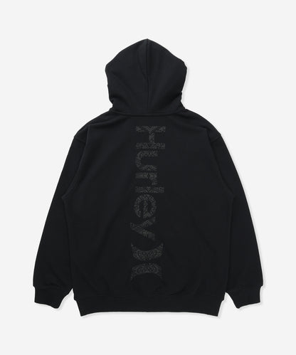 【NEW】テリー トライバルロゴ オーバーサイズ フルジップ フーディ (メンズ/フリース・フーディー/オーバーサイズフィット)