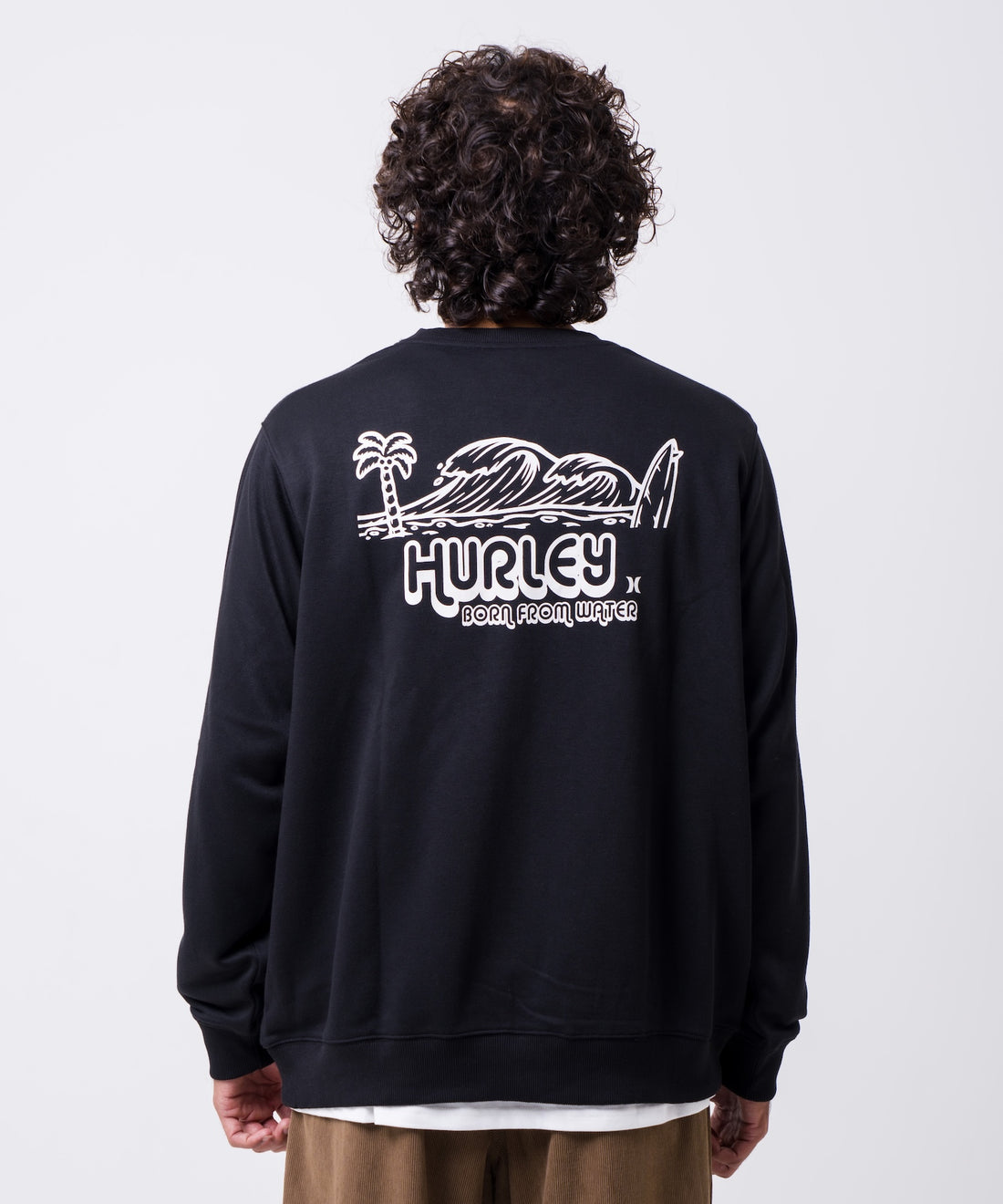 【NEW】SWEAT BIG WAVE CREW メンズ/スウェット/レギュラーフィット