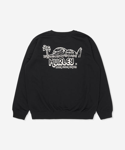 【NEW】SWEAT BIG WAVE CREW メンズ/スウェット/レギュラーフィット