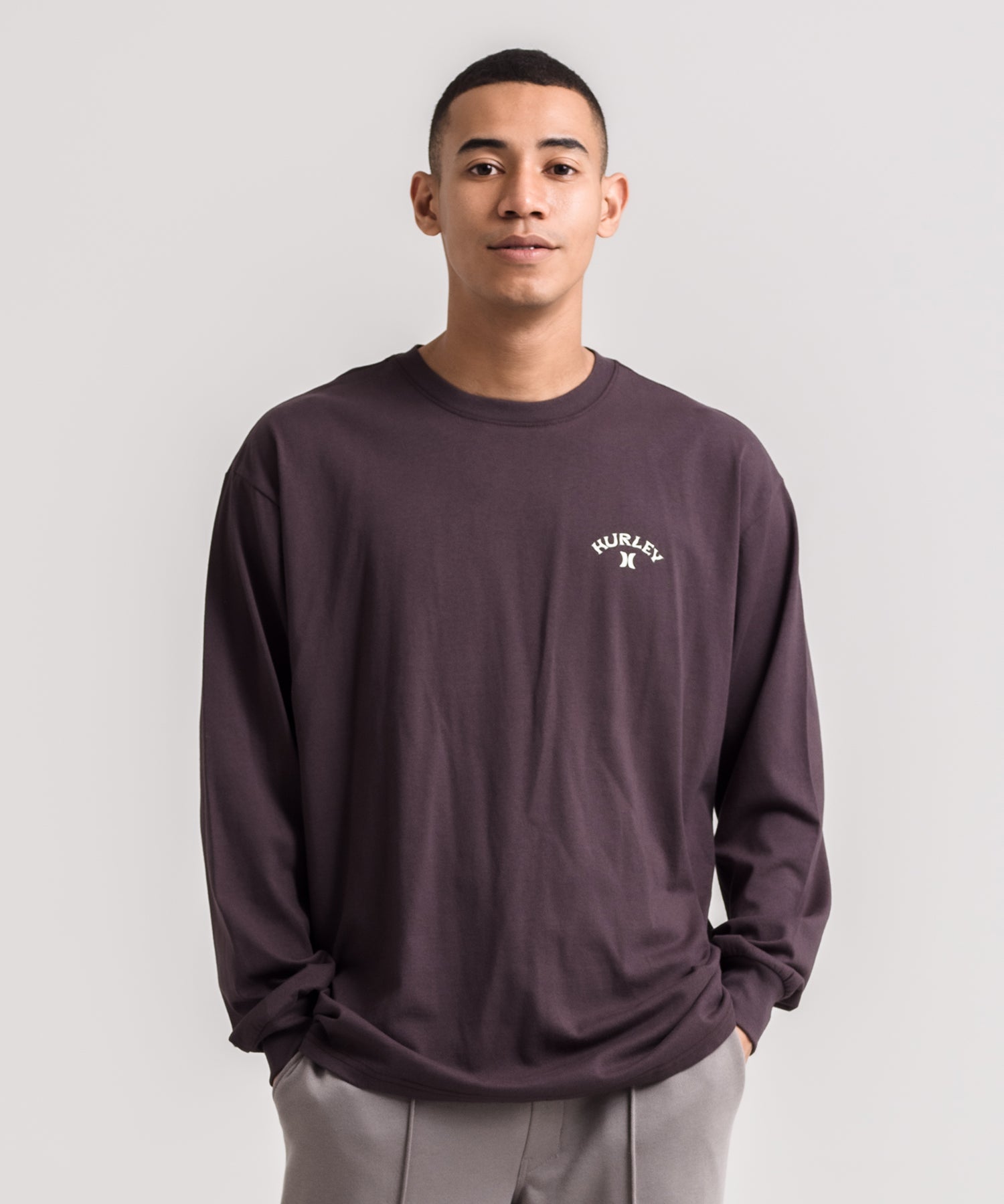 MENS HEAVY WEIGHT WAVE LONG SLEEVE TEE メンズ/ロンT