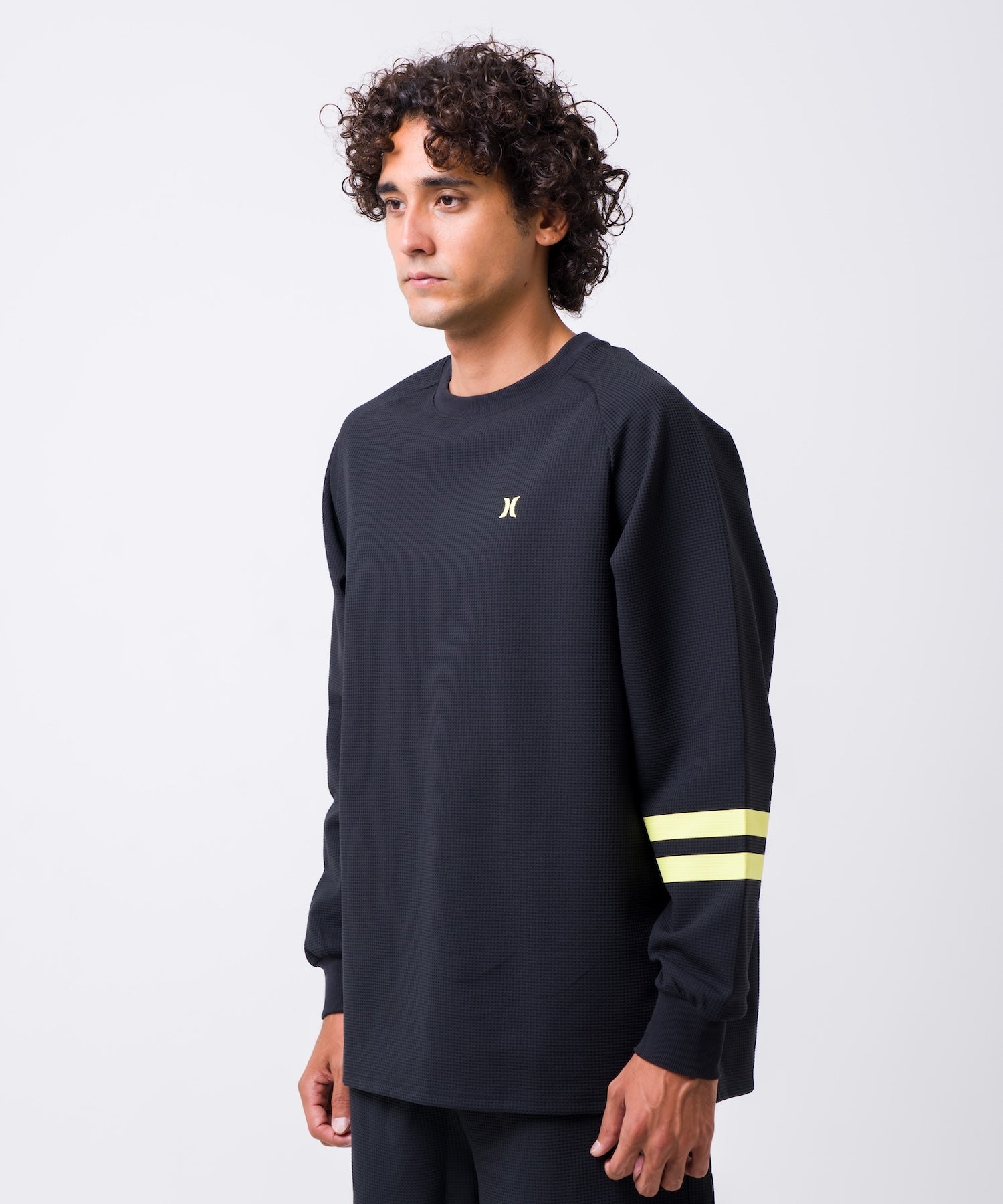 【NEW】THERMAL BLOCK PARTY LONG SLEEVE メンズ/ロンT/オーバーサイズフィット