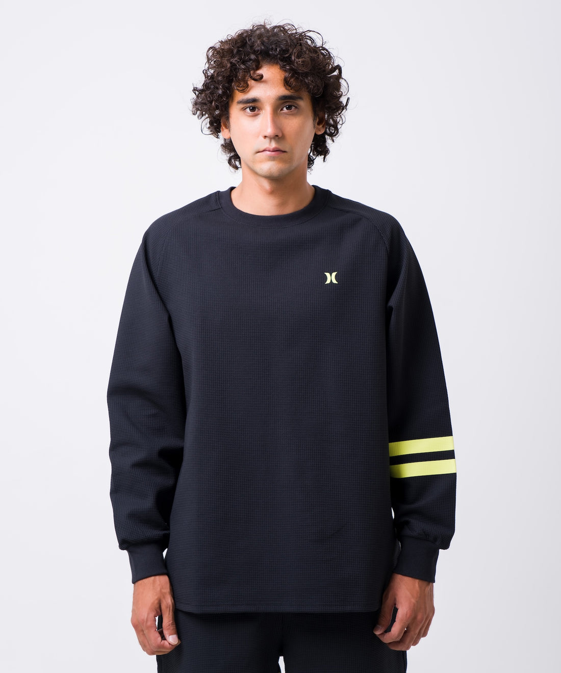 【NEW】THERMAL BLOCK PARTY LONG SLEEVE メンズ/ロンT/オーバーサイズフィット