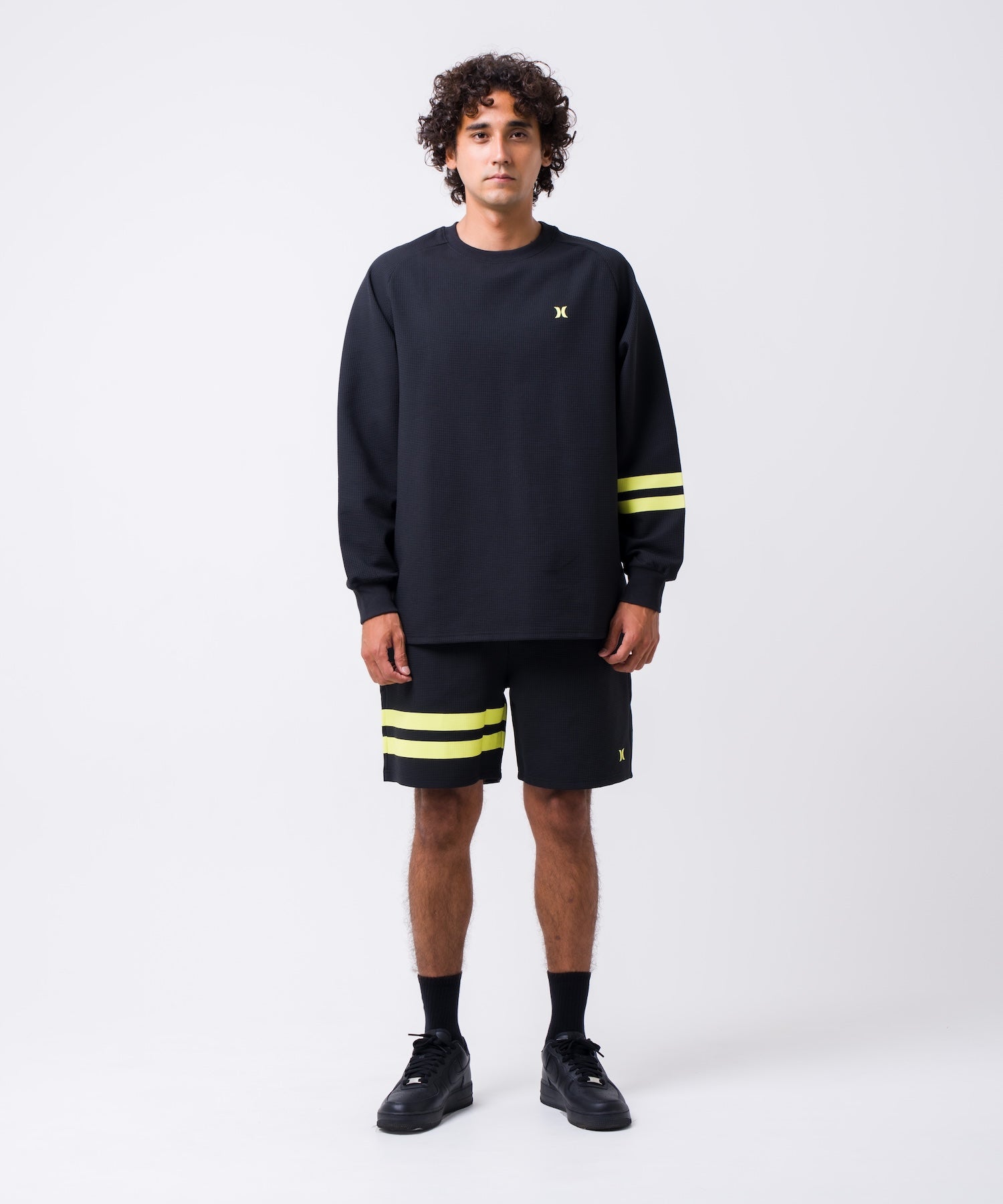 【NEW】THERMAL BLOCK PARTY LONG SLEEVE メンズ/ロンT/オーバーサイズフィット