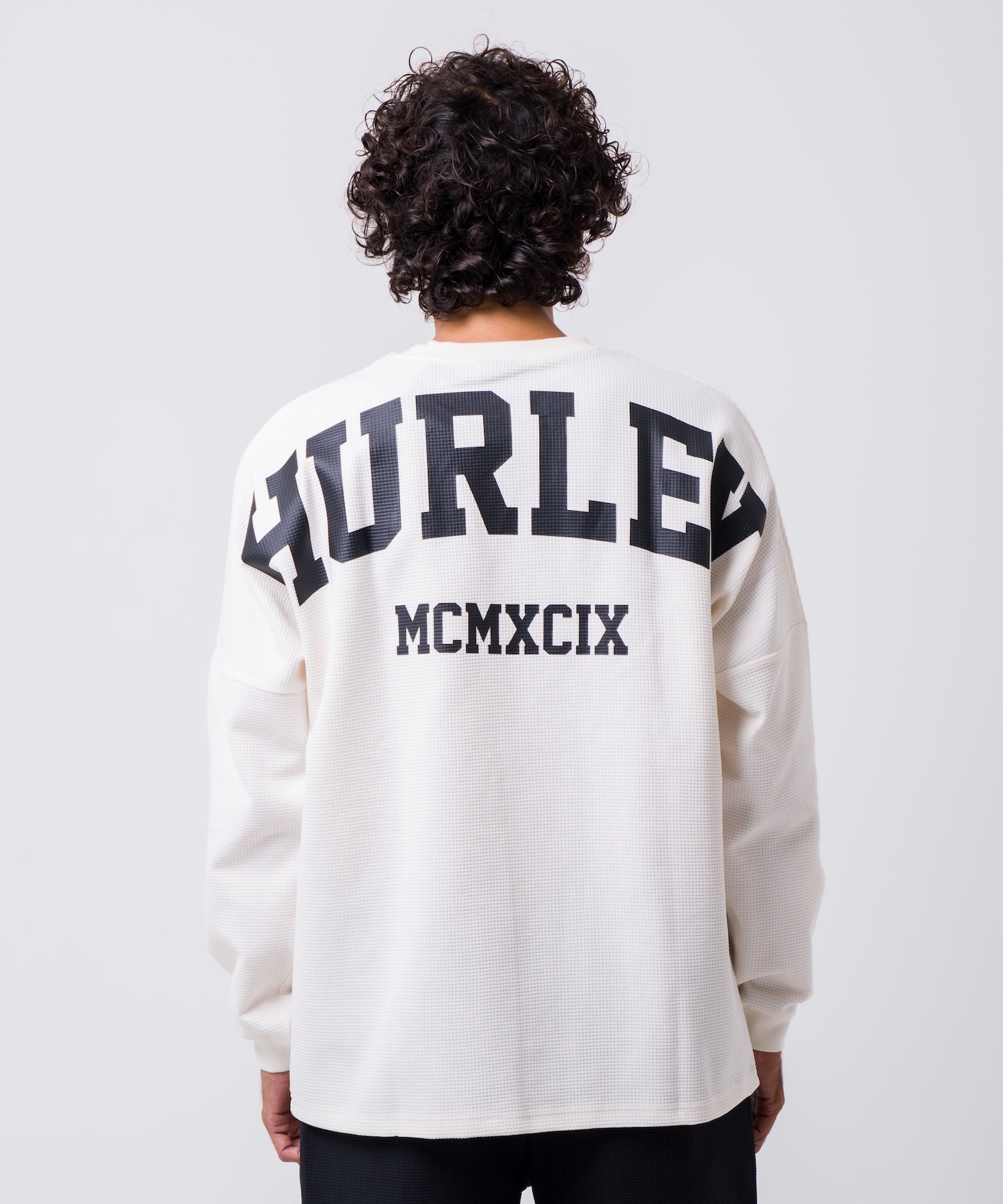 【NEW】THERMAL BACK ARC LONG SLEEVE メンズ/ロンT/オーバーサイズフィット