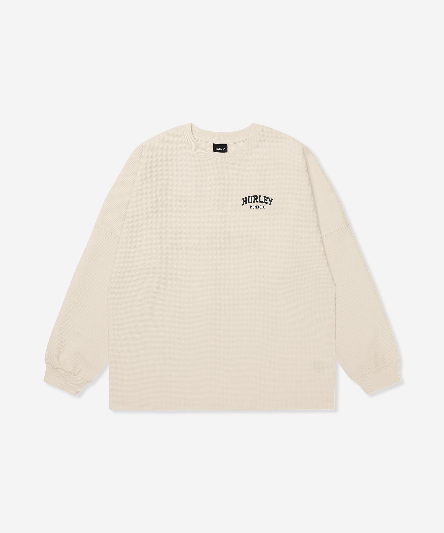 THERMAL BACK ARC LONG SLEEVE メンズ/ロンT/オーバーサイズフィット