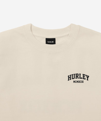 THERMAL BACK ARC LONG SLEEVE メンズ/ロンT/オーバーサイズフィット