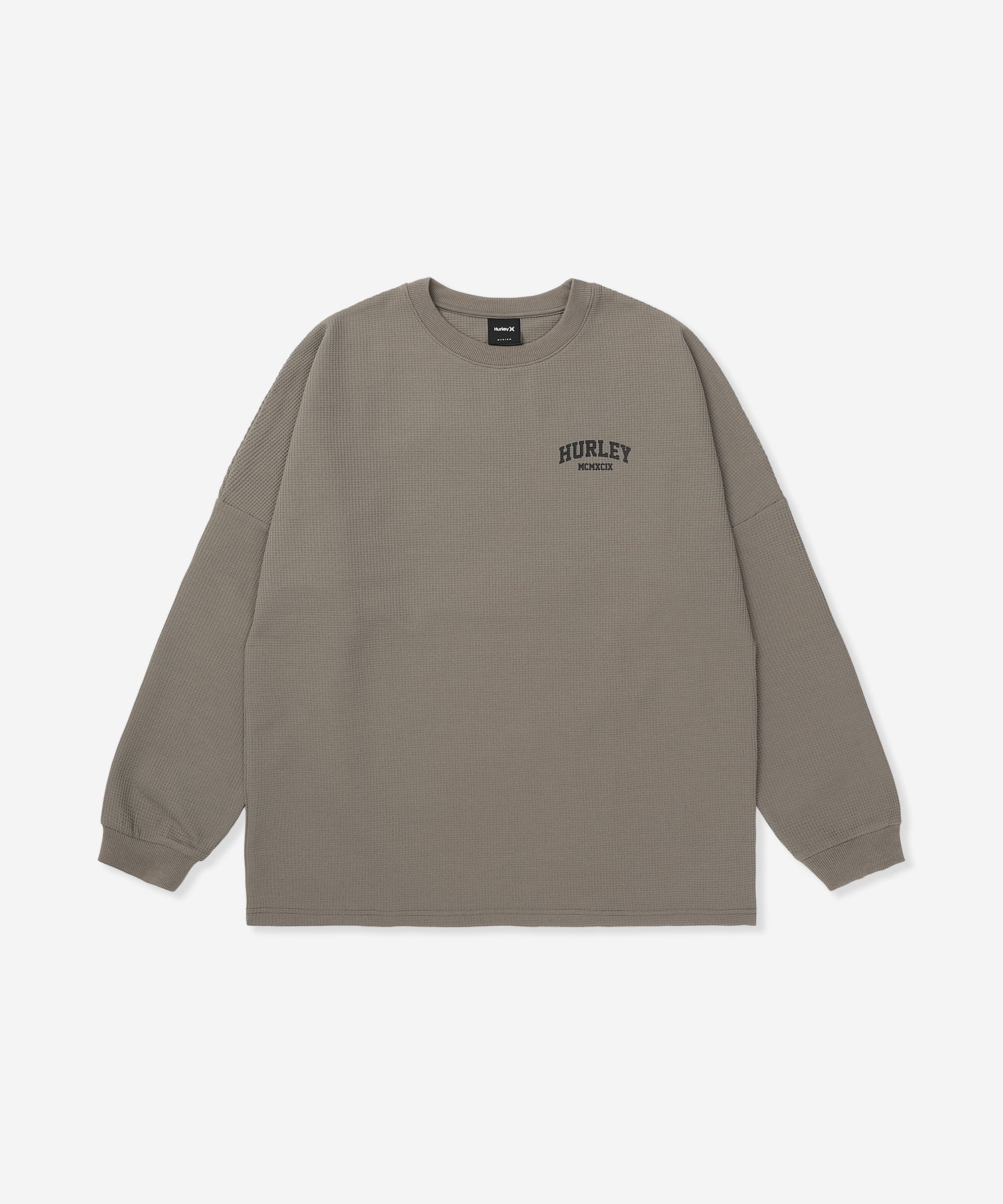 THERMAL BACK ARC LONG SLEEVE メンズ/ロンT/オーバーサイズフィット