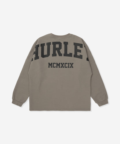 THERMAL BACK ARC LONG SLEEVE メンズ/ロンT/オーバーサイズフィット