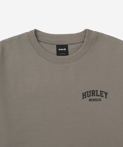 THERMAL BACK ARC LONG SLEEVE メンズ/ロンT/オーバーサイズフィット
