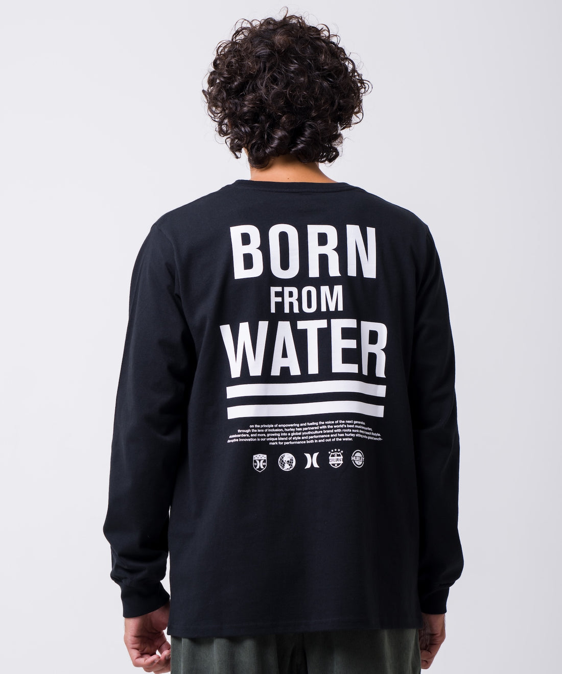 【NEW】BORN FROM WATER LONG SLEEVE TEE メンズ/ロンT/レギュラーフィット