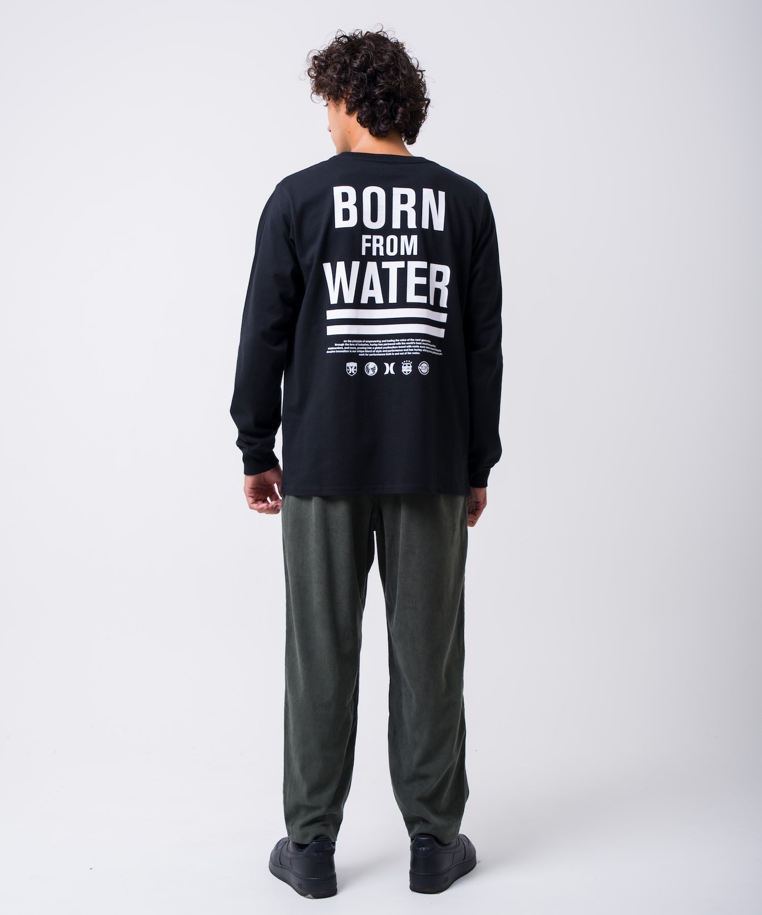 【NEW】BORN FROM WATER LONG SLEEVE TEE メンズ/ロンT/レギュラーフィット