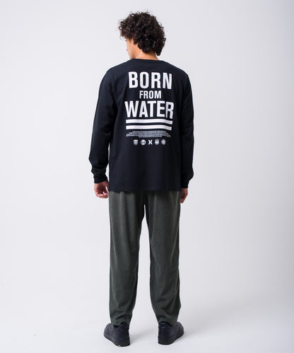 【NEW】BORN FROM WATER LONG SLEEVE TEE メンズ/ロンT/レギュラーフィット