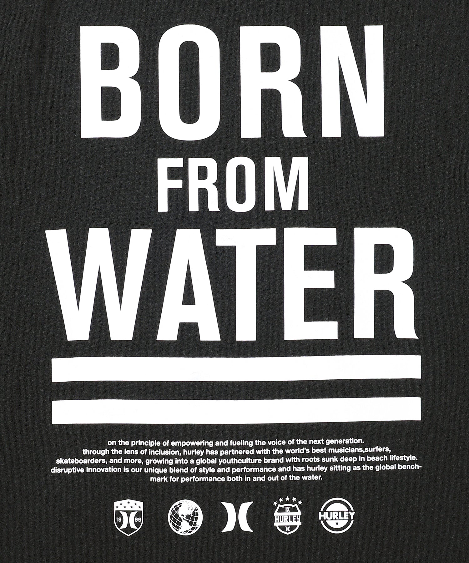 【NEW】BORN FROM WATER LONG SLEEVE TEE メンズ/ロンT/レギュラーフィット
