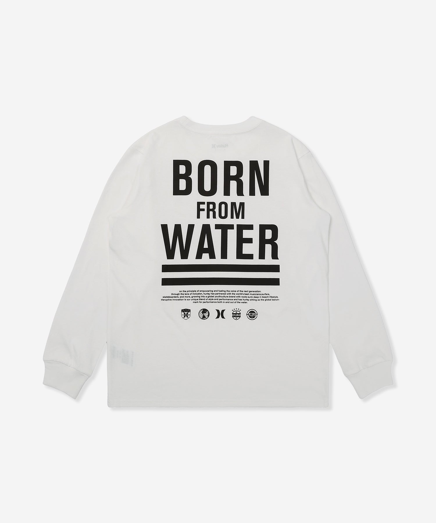 【NEW】BORN FROM WATER LONG SLEEVE TEE メンズ/ロンT/レギュラーフィット