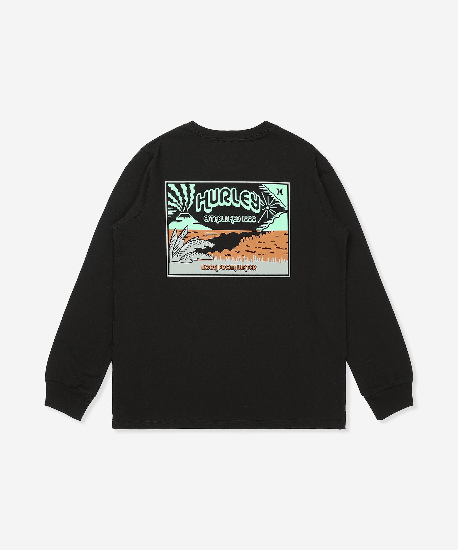 VOLCANO LONG SLEEVE TEE メンズ/ロンT/レギュラーフィット