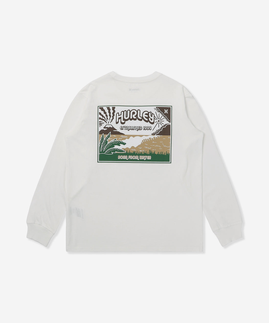 VOLCANO LONG SLEEVE TEE メンズ/ロンT/レギュラーフィット