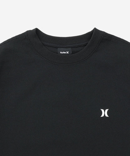 【NEW】サーマル アイコン オーバーサイズ ロングスリーブ Tシャツ (メンズ/ロンT/オーバーサイズ)