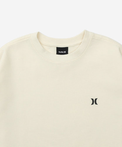 【NEW】サーマル アイコン オーバーサイズ ロングスリーブ Tシャツ (メンズ/ロンT/オーバーサイズ)