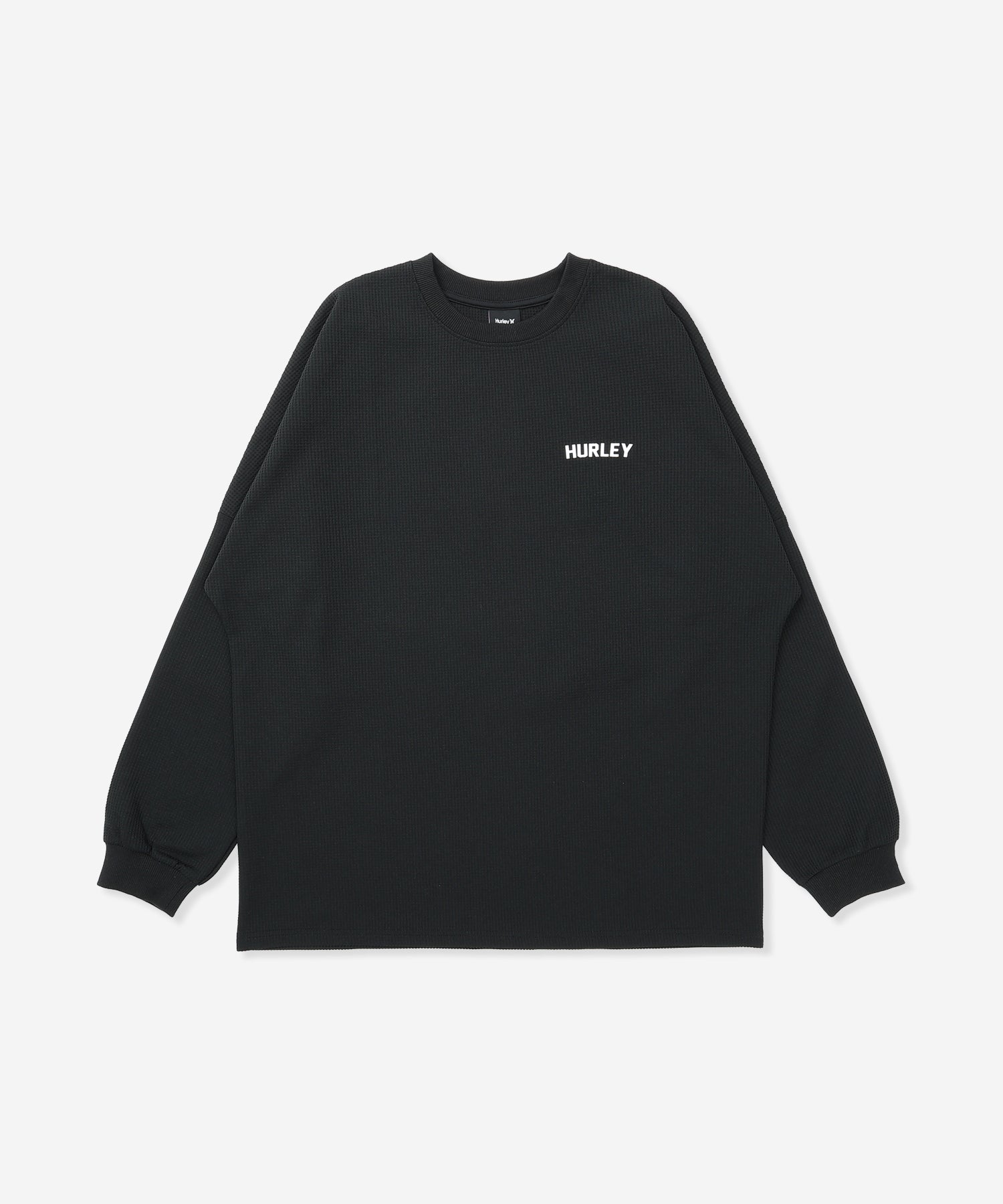 【NEW】サーマル ビック アイコン オーバーサイズ ロングスリーブ Tシャツ (メンズ/ロンT/オーバーサイズ)