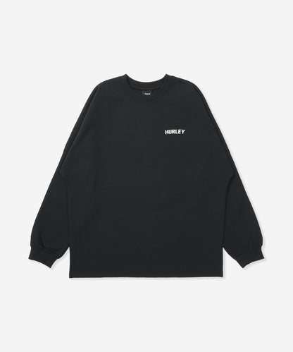 【NEW】サーマル ビック アイコン オーバーサイズ ロングスリーブ Tシャツ (メンズ/ロンT/オーバーサイズ)