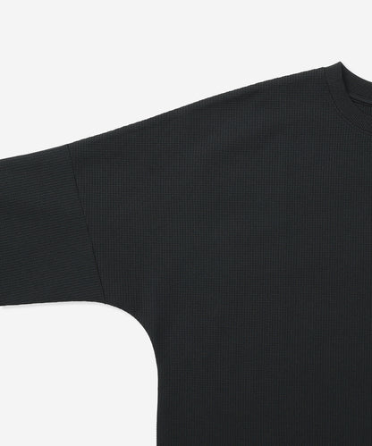 【NEW】サーマル ビック アイコン オーバーサイズ ロングスリーブ Tシャツ (メンズ/ロンT/オーバーサイズ)