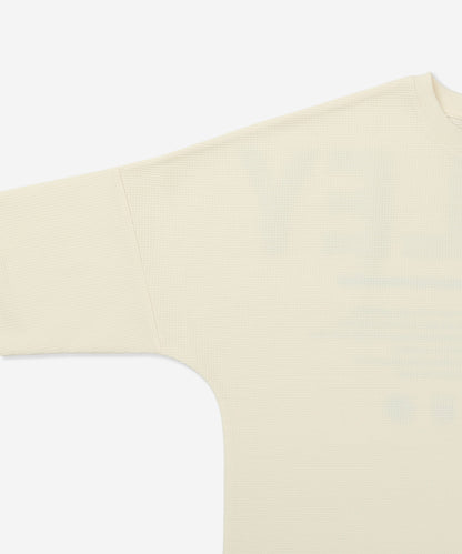 【NEW】サーマル ビック アイコン オーバーサイズ ロングスリーブ Tシャツ (メンズ/ロンT/オーバーサイズ)