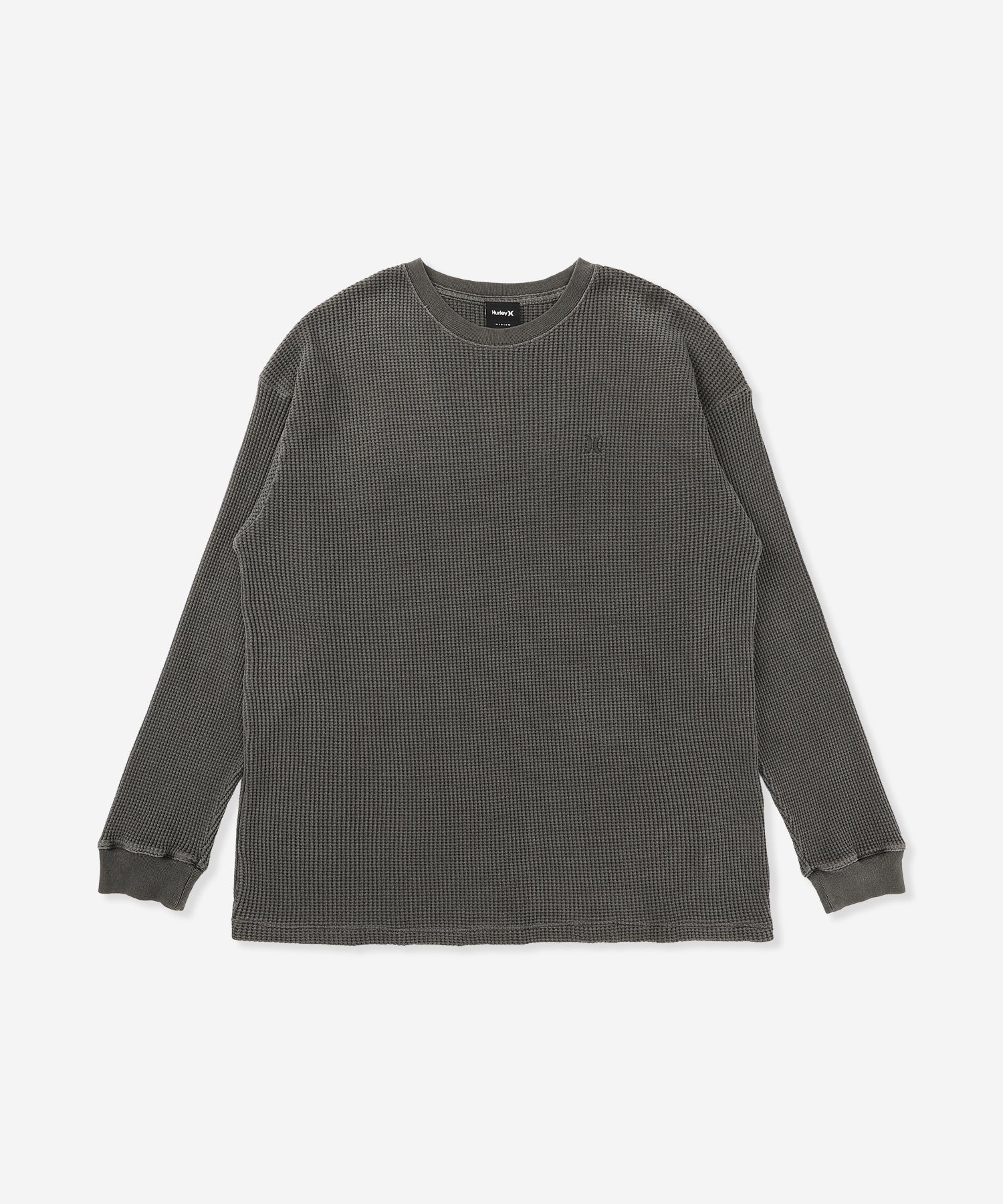 【NEW】サーマル ピグメント オーバーサイズ ロングスリーブ Tシャツ (メンズ/ロンT/オーバーサイズ)