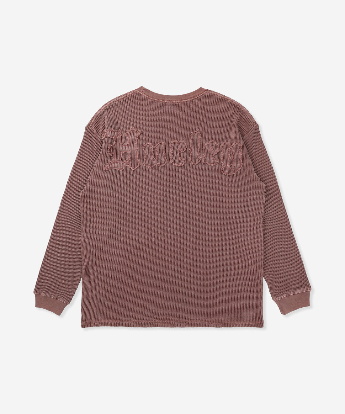 【NEW】サーマル ピグメント オーバーサイズ ロングスリーブ Tシャツ (メンズ/ロンT/オーバーサイズ)