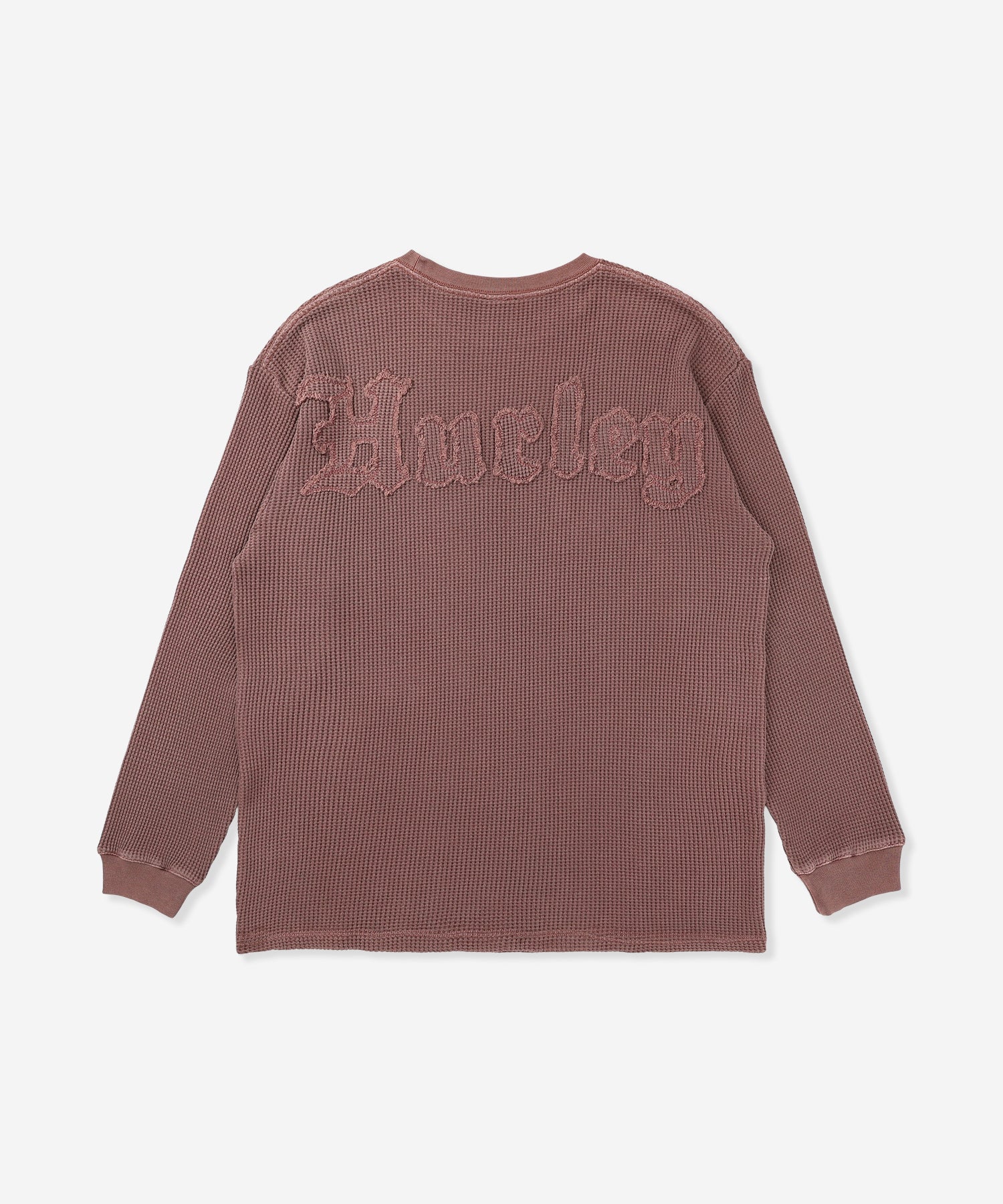 【NEW】サーマル ピグメント オーバーサイズ ロングスリーブ Tシャツ (メンズ/ロンT/オーバーサイズ)