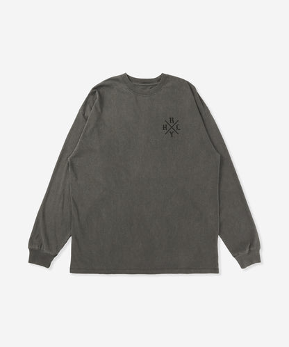 【NEW】ピグメント オーバーサイズ ロングスリーブ Tシャツ (メンズ/ロンT/オーバーサイズ)