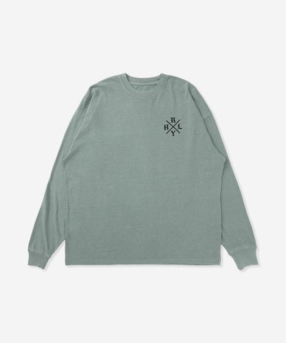 【NEW】ピグメント オーバーサイズ ロングスリーブ Tシャツ (メンズ/ロンT/オーバーサイズ)