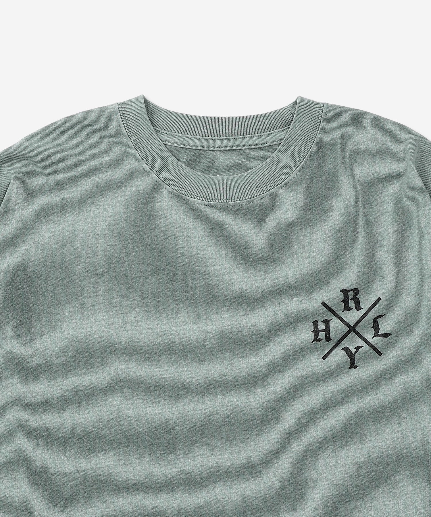【NEW】ピグメント オーバーサイズ ロングスリーブ Tシャツ (メンズ/ロンT/オーバーサイズ)