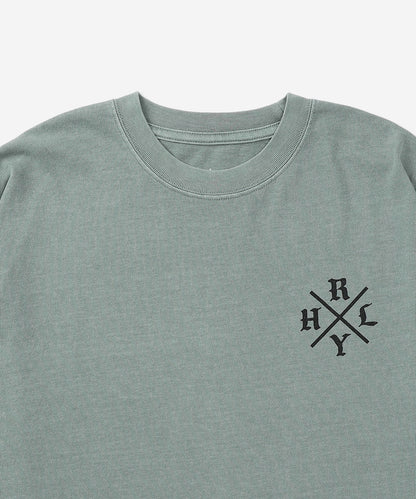 【NEW】ピグメント オーバーサイズ ロングスリーブ Tシャツ (メンズ/ロンT/オーバーサイズ)