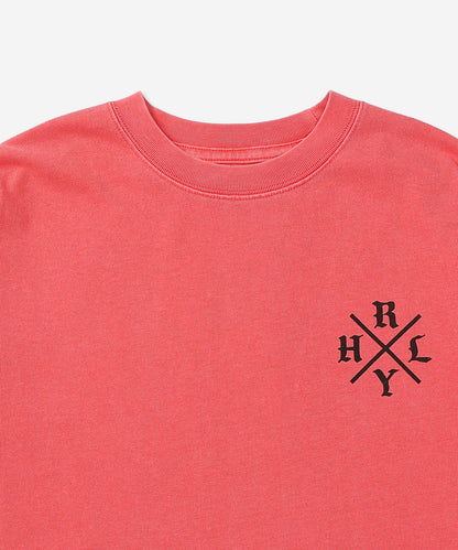 【NEW】ピグメント オーバーサイズ ロングスリーブ Tシャツ (メンズ/ロンT/オーバーサイズ)