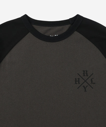 【NEW】ハーレー ラグラン オーバーサイズ ロングスリーブ Tシャツ (メンズ/ロンT/オーバーサイズ)