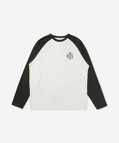 【NEW】ハーレー ラグラン オーバーサイズ ロングスリーブ Tシャツ (メンズ/ロンT/オーバーサイズ)