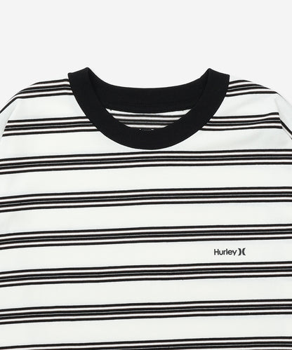 【NEW】ワンアンドオンリー ボーダー オーバーサイズ ロングスリーブ Tシャツ (メンズ/ロンT/オーバーサイズ)