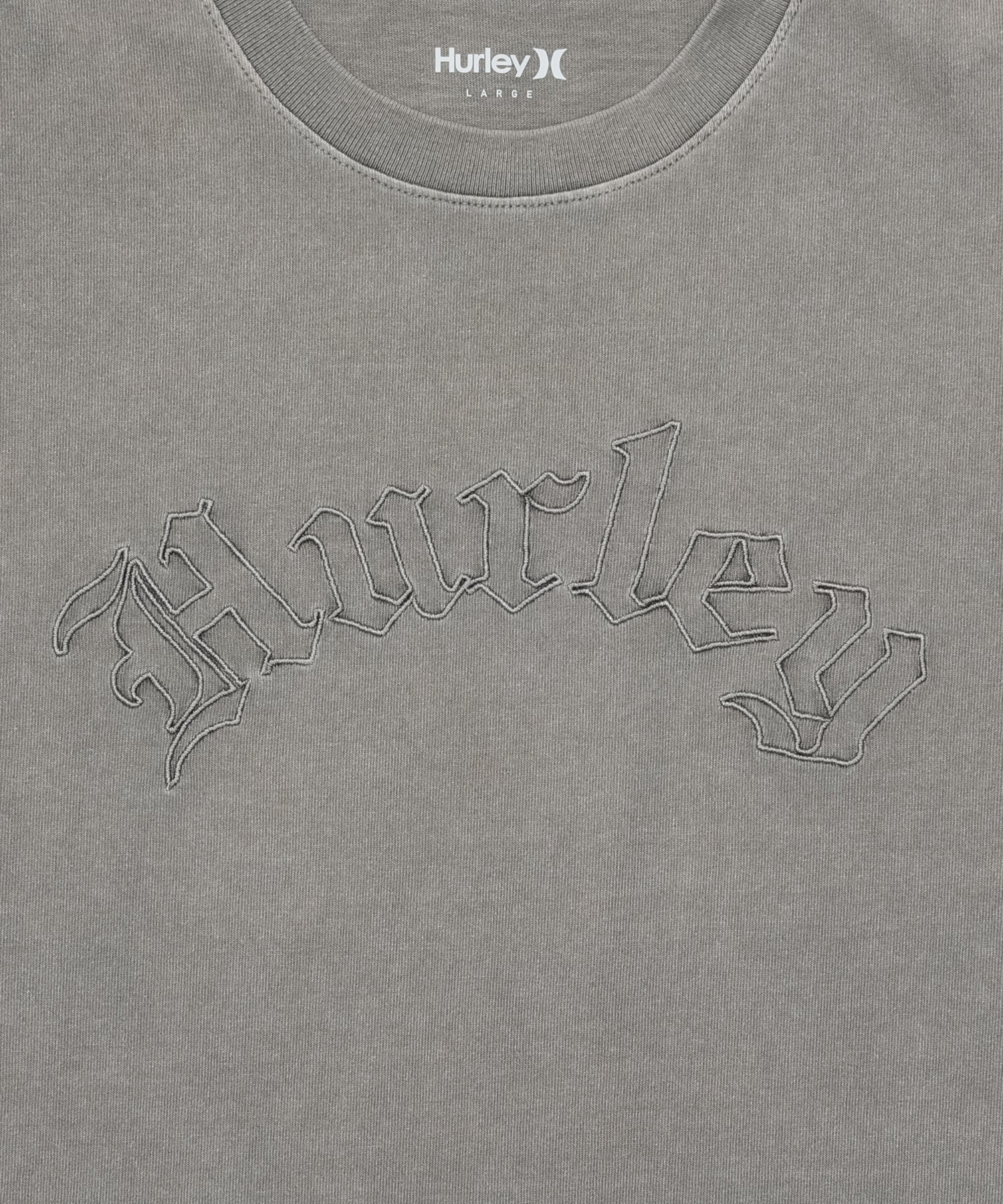 EMBROIDERY OLD ENGLISH LOGO OVERSIZED SHORTSLEEVE TEE メンズ/Tシャツ/オーバーサイズフィット